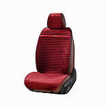 Накидки з алькантари на сидіння авто Elegant Napoli EL 700 111 передні та задні червоні, фото 2