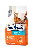 Сухой корм Club 4 Paws Adult Cats Sensitive Digestion Сухой корм для кошек с чувствительным пищеварением 14 кг