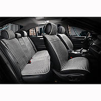 Накидки на сидення автомобиля Elegant Napoli EL 700 113 передние и задние серого цвета