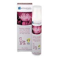 Средства для ухода Dermoscent ATOP 7 Spray Успокаивающая эмульсия для кожи собак и кошек 75 мл