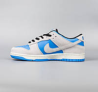 Мужские кроссовки Nike SB Dunk Low x Travis Scott PlayStation голубые кеды найк кроссовки на каждый день