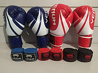 Боксерские перчатки бинты для бокса Venum,Everlast,Top Ten,FGT
