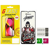 TU TU Защитное стекло для Xiaomi Redmi 9A/ 9C/ 10A/ A1/ A2/ Poco C3 Full Glue Anti-Static (0.3 мм, чёрное), фото 2