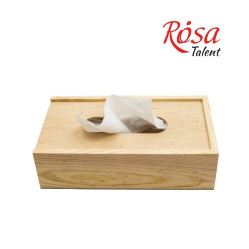 Серветниця дерев'яна 24х14х7 см , ROSA TALENT
