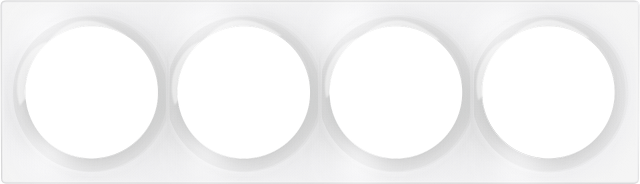 Рамка чотиримісна FIBARO Walli FG-Wx-PP-0009