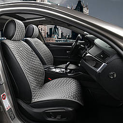 Накидки Elegant Palermo на сидіння авто передні сірі Maxi EL 700 203