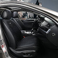 Накидки Elegant Palermo на сидения авто передние черного цвета Maxi EL 700 206