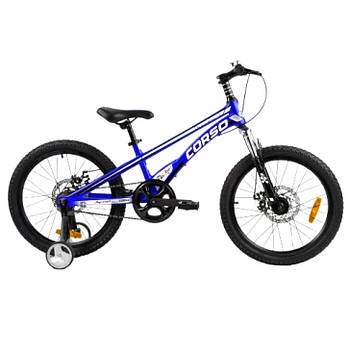 Велосипед двоколісний дитячий 20 дюймів (рама 11", складання 75%) Corso Speedline MG-39427 Синій