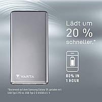 VARTA Power Bank 15 000 mAh, Fast Energy with 4 Ports (1 x Micro USB, 2 x USB 3.0, 1 x USB C), фото 8