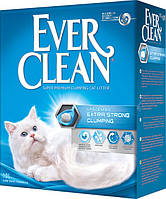 Наполнители Ever Clean Extra Strong Комкующийся наполнитель, без аромата 6 л