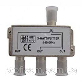 Дільник абонентський 3 Way splitter