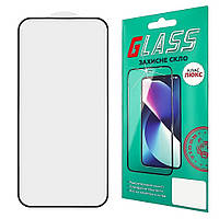 TU  TU Защитное стекло для Apple iPhone 15 Pro Max (0.3 мм, 4D ARC чёрное) Люкс