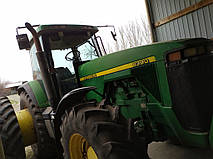 Виробництво та заміна лобового скла триплекс на тракторі John Deere 8300 у Нікополі (Україна). 8