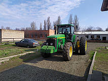 Виробництво та заміна лобового скла триплекс на тракторі John Deere 8300 у Нікополі (Україна). 11