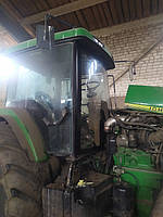 Виробництво та заміна лобового скла триплекс на тракторі John Deere 8300 у Нікополі (Україна). 13