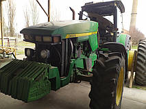 Виробництво та заміна лобового скла триплекс на тракторі John Deere 8300 у Нікополі (Україна). 15