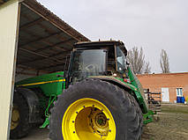 Виробництво та заміна лобового скла триплекс на тракторі John Deere 8300 у Нікополі (Україна). 21