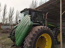 Виробництво та заміна лобового скла триплекс на тракторі John Deere 8300 у Нікополі (Україна). 26