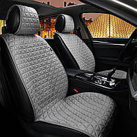 Накидки Elegant Milano на передние сидения автомобиля серого цвета EL 700 314