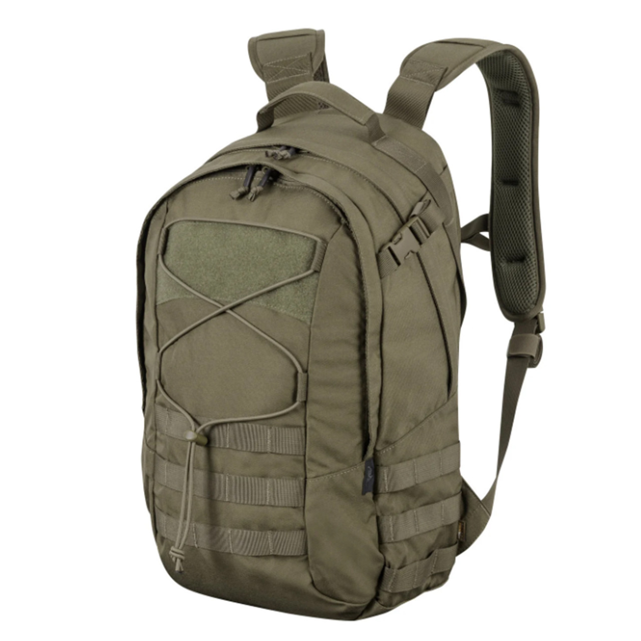 Тактичний рюкзак Helikon-Tex EDC Backpack 21L Adaptive Green/ Військовий похідний рюкзак з відсіком для гіратора/ Оливковий