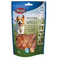 Лакомства Trixie Premio Fish Chicken Wheels Рулетики с рыбой и курицей для собак 75 гр