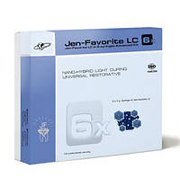 Jen-Favorite, Набор Advanced Kit: 6 х шпр. 4г, наногибридный композит, Джен-Фаворит
