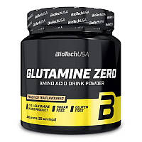 Глютамин BioTech USA Glutamine Zero (300 г, персиковый чай со льдом)