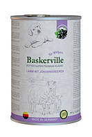 Консервированный корм Baskerville Super Premium Ягненок со смородиной для щенков 800 г