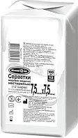 Салфетки марлевые нестерильные 7,5х7,5см "Білосніжка" 100 шт. 12 слоев тип 17