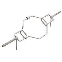 Треп-гриф для станової тяги олімпійський 228 см 50 мм York Fitness з підставкою