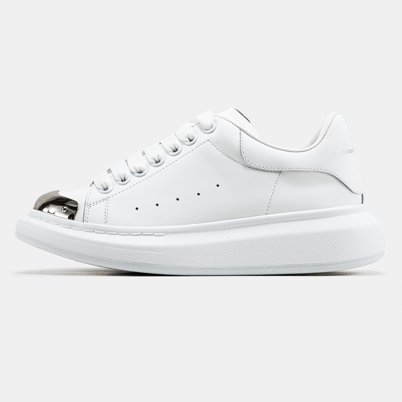 Жіночі Кросівки Alexander McQueen White Silver 38-39-40