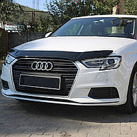 Дефлектор капота (мухобійка) Audi A3 2013-2017 (TAN24)