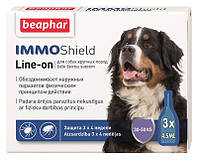 От блох и клещей Beaphar IMMO Shield Капли от блох и клещей для собак от 30 кг 1 пипетка по 4,5 мл