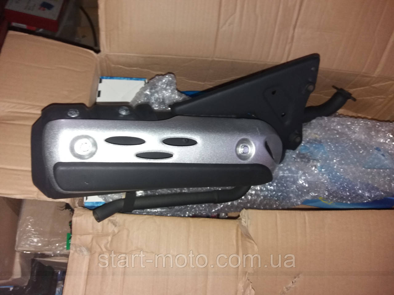HONDA-100 LEAD JF06 Глушник у зборі LIPAL — Японія під оригінал