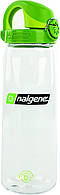 Бутылка для воды Nalgene OTF Sustain прозрачная/зеленая 0,65 л