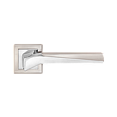 Ручка для дверей на розетці MVM NEO Матовий нікель/Полірований хром (Z-1319 SN/CP)
