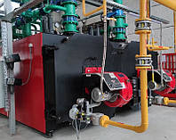 Газовый жаротрубный водогрейный котел ( горизонтальный термоблок ) Колви 4000 Р ( 4000 кВт )
