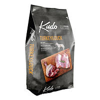 Сухой корм Kudo TURKEY & DUCK Сухой корм для взрослых собак средних и больших пород 3 кг