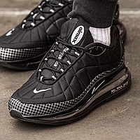 Кроссовки мужские Nike Air Max mx-720-818 black / Найк аир макс мх 720 818 черные