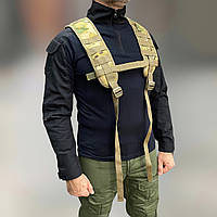 Плечи к варбелту, система Молли, Cordura 1000D, WINTAC, Мультикам, плечи к разгрузочному поясу, лямки для РПС