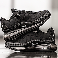 Кроссовки мужские Nike Air Max mx-720-818 black / Найк аир макс мх 720 818 черные