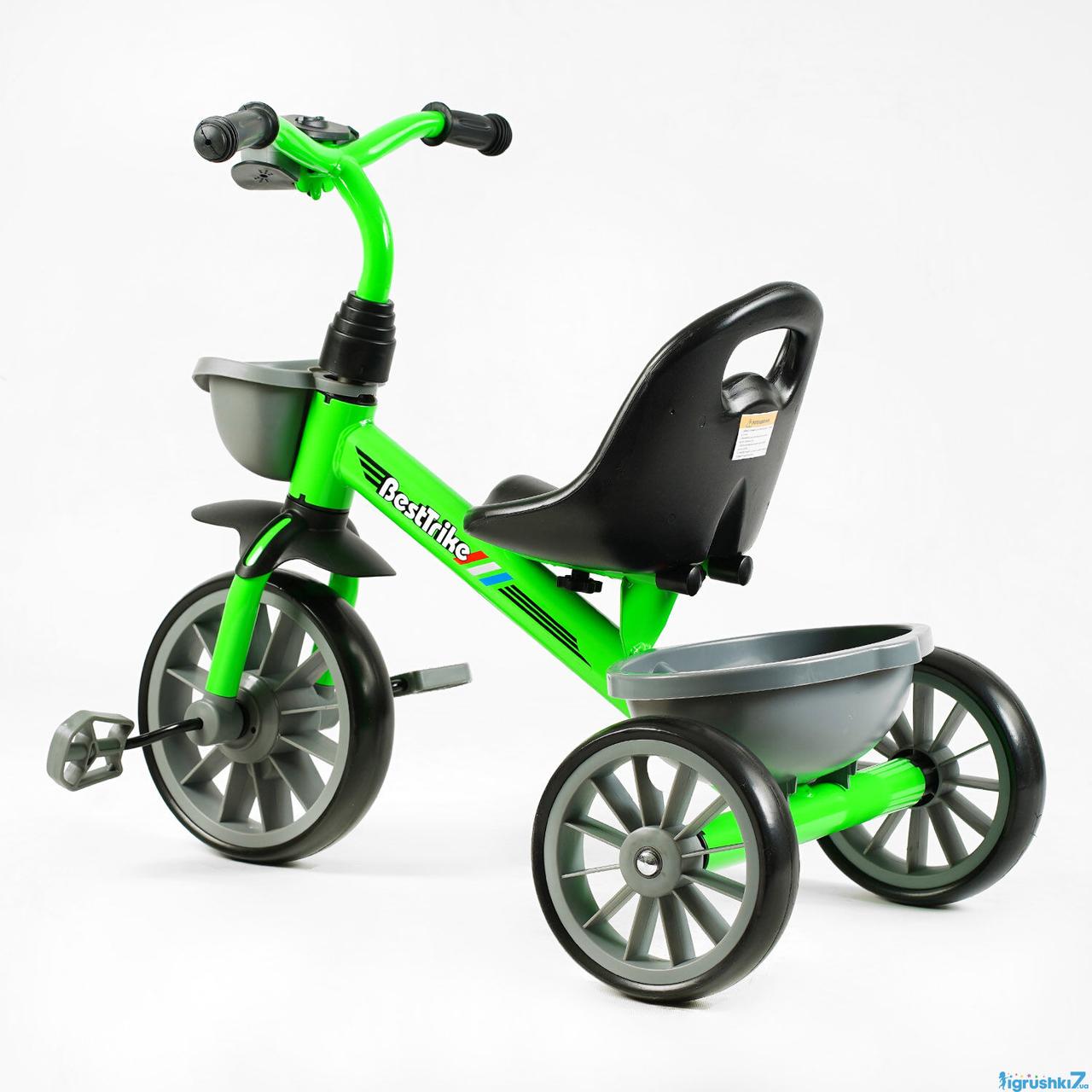 Велосипед 3-х колісний "Best Trike"  колеса EVA , сталева рама.