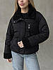 Демісезонна жіноча коротка куртка баранчик Gslip2663, фото 3