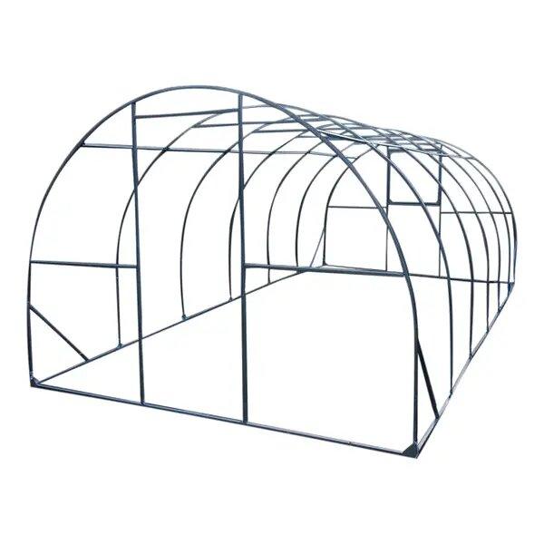 Теплиця ECO-OBIGRIV RS 4×10м оцинкований профіль 20×20×1мм (каркас-конструктор без зварювання!)