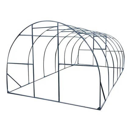 Теплиця ECO-OBIGRIV RS 4×10м оцинкований профіль 20×20×1мм (каркас-конструктор без зварювання!), фото 1