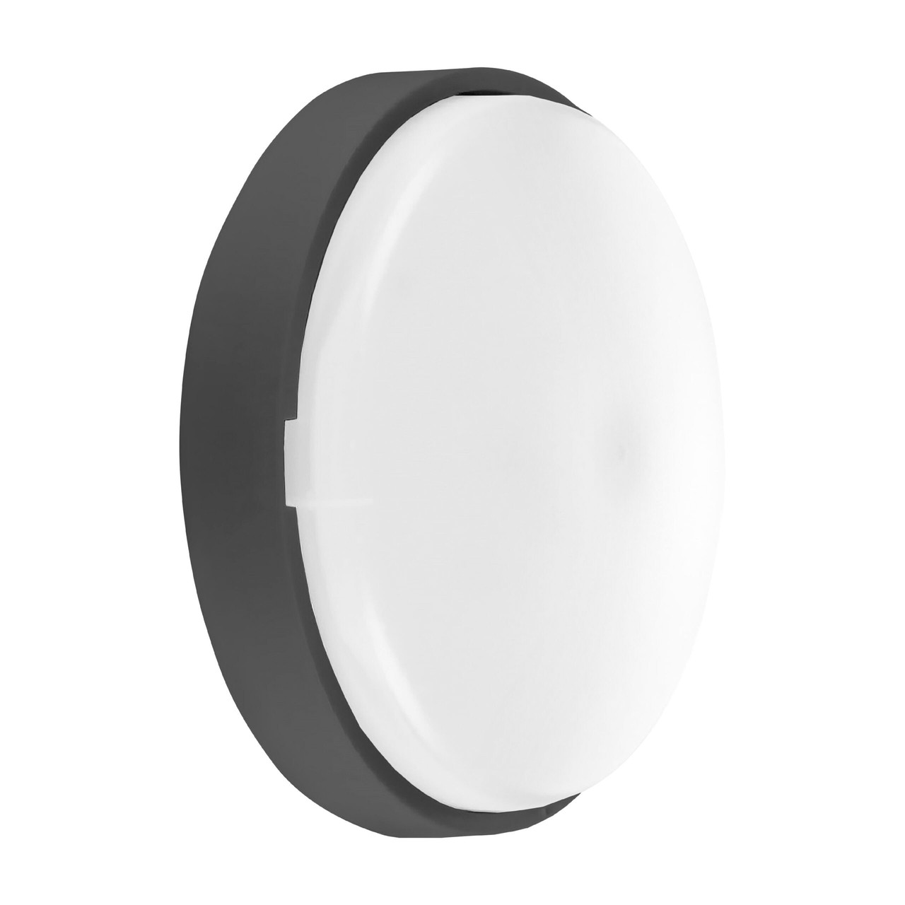 Точковий LED світильник PIN Дельта-22 ЖКГ 22W 5000K IP44 коло антрацит 116220