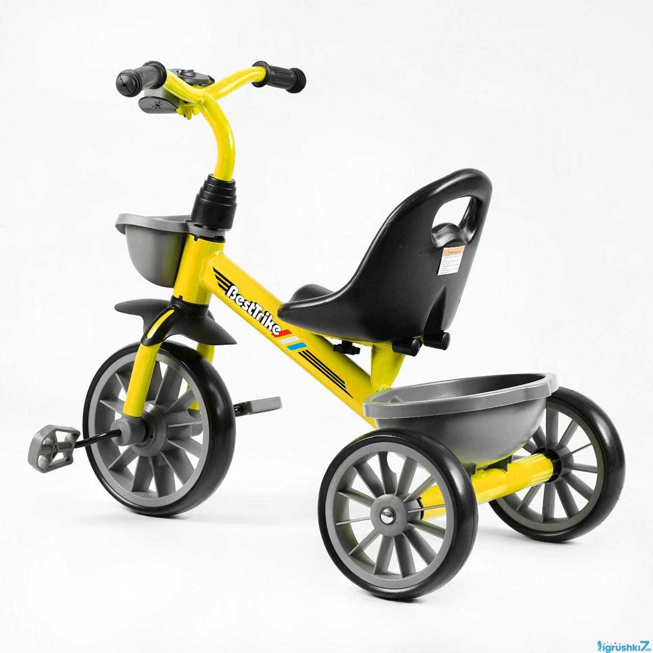 Велосипед 3-х колісний "Best Trike"  колеса EVA , сталева рама.