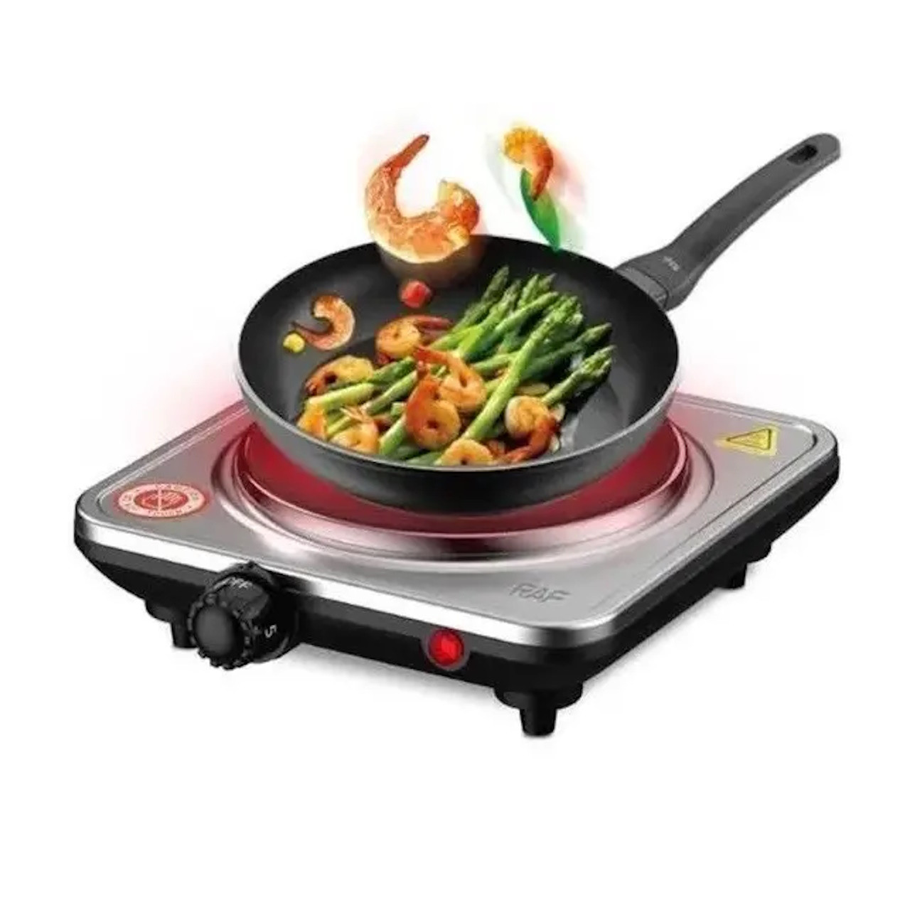 Дискова електроплитка RAF R.8843 1000 Вт портативна електрична плита для дому та дачі, фото 1