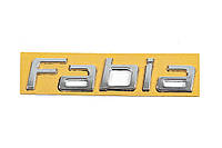 Надпись Fabia (125 мм на 25мм) для Skoda Fabia 2007-2014 гг