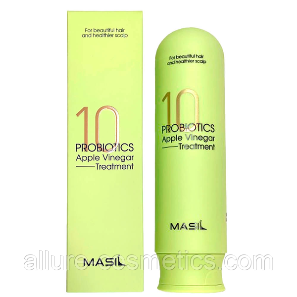 Бальзам проти лупи з яблучним оцтом MASIL 10 PROBIOTICS APPLE VINEGAR TREATMENT 300ml